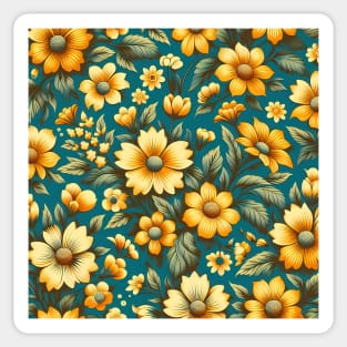 Yellow Flowers Sticker